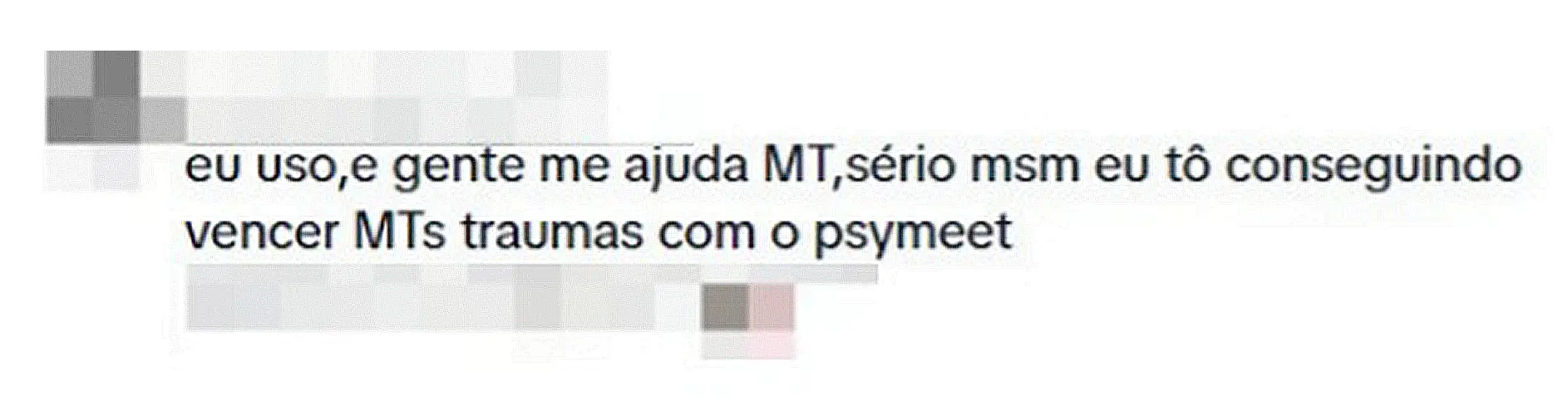 Depoimento de paciente