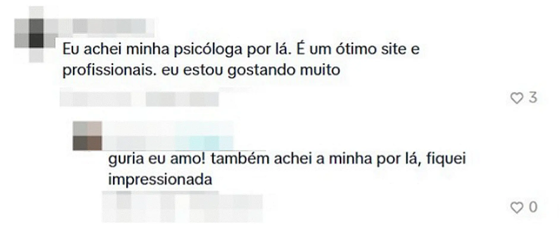 Depoimento de paciente