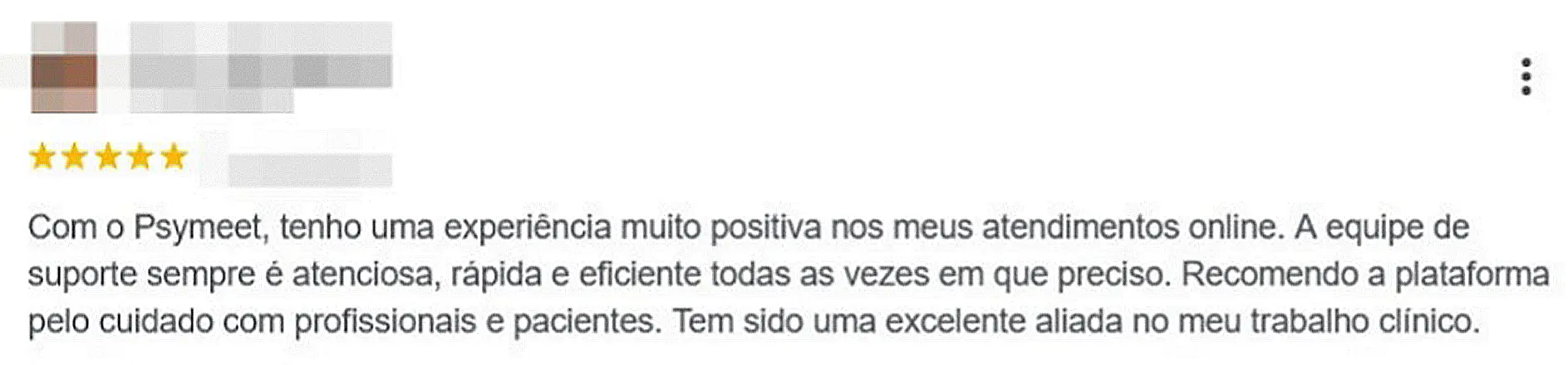 Depoimento de psicólogo